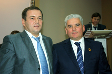 Е. Громыко и П. Романишин